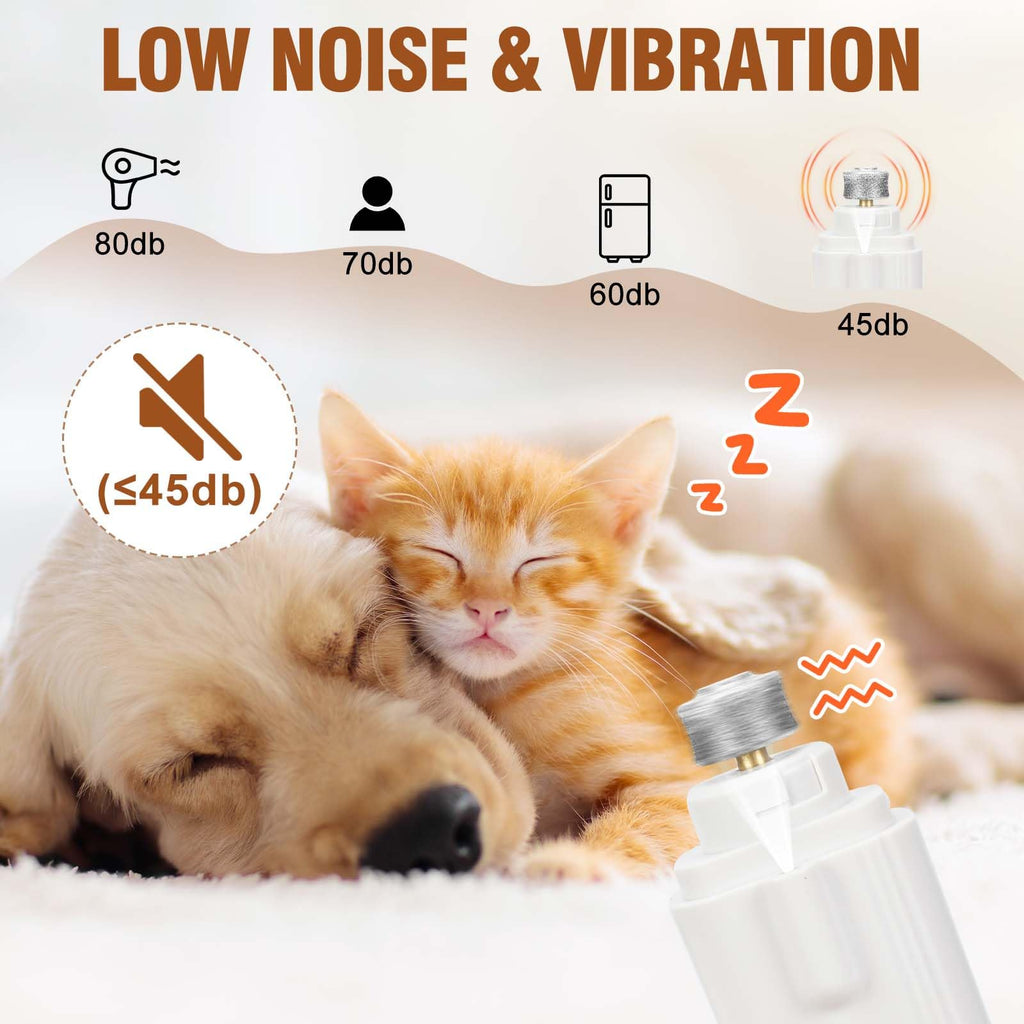 2-in-1 Dog Nail Grinder & Clippers with Light K37242