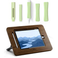 Bamboo Tablet Stand with 5 Pack Pencil Grips J33740