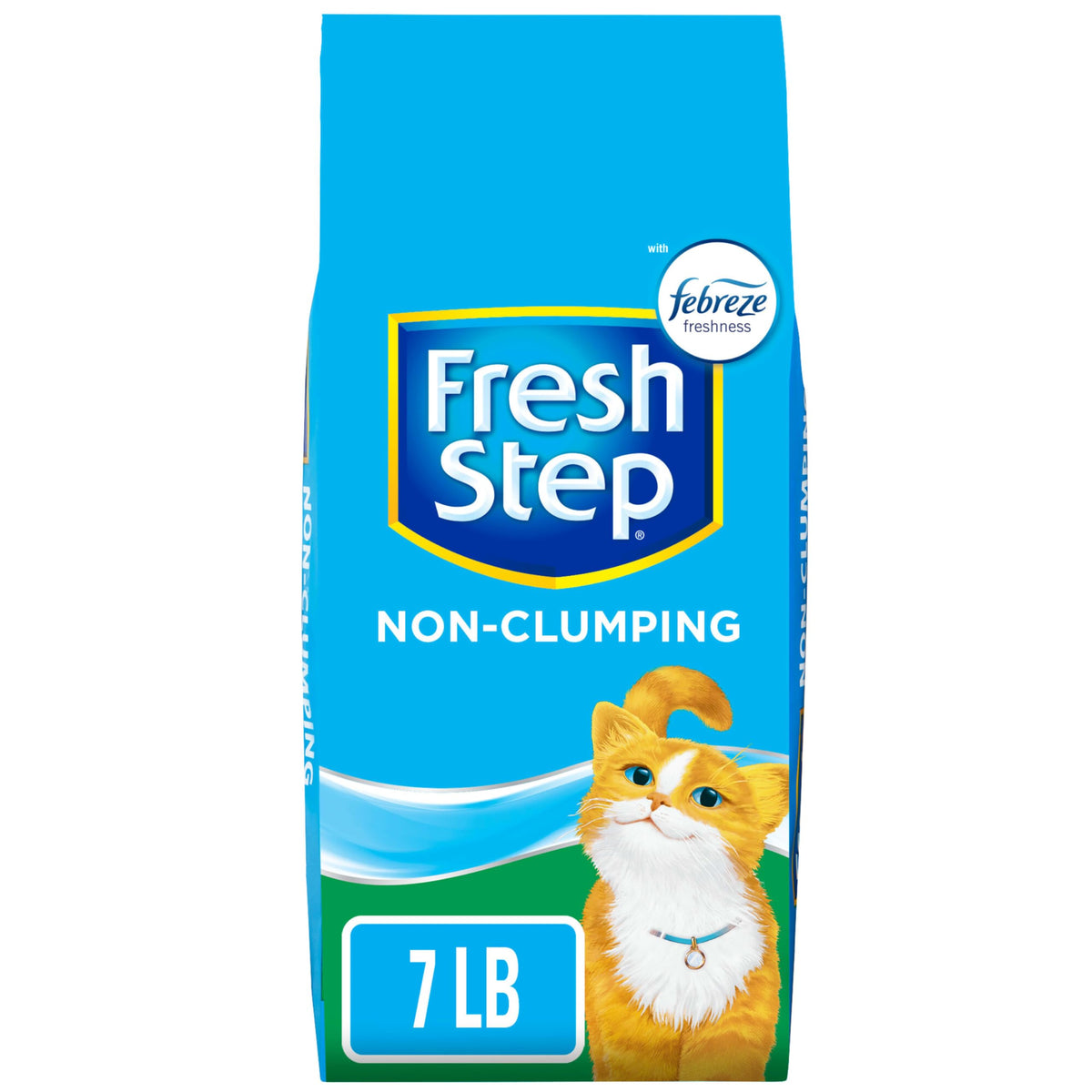 Non Clumping Cat Litter with Odor Control, 7 lb. Bag O128