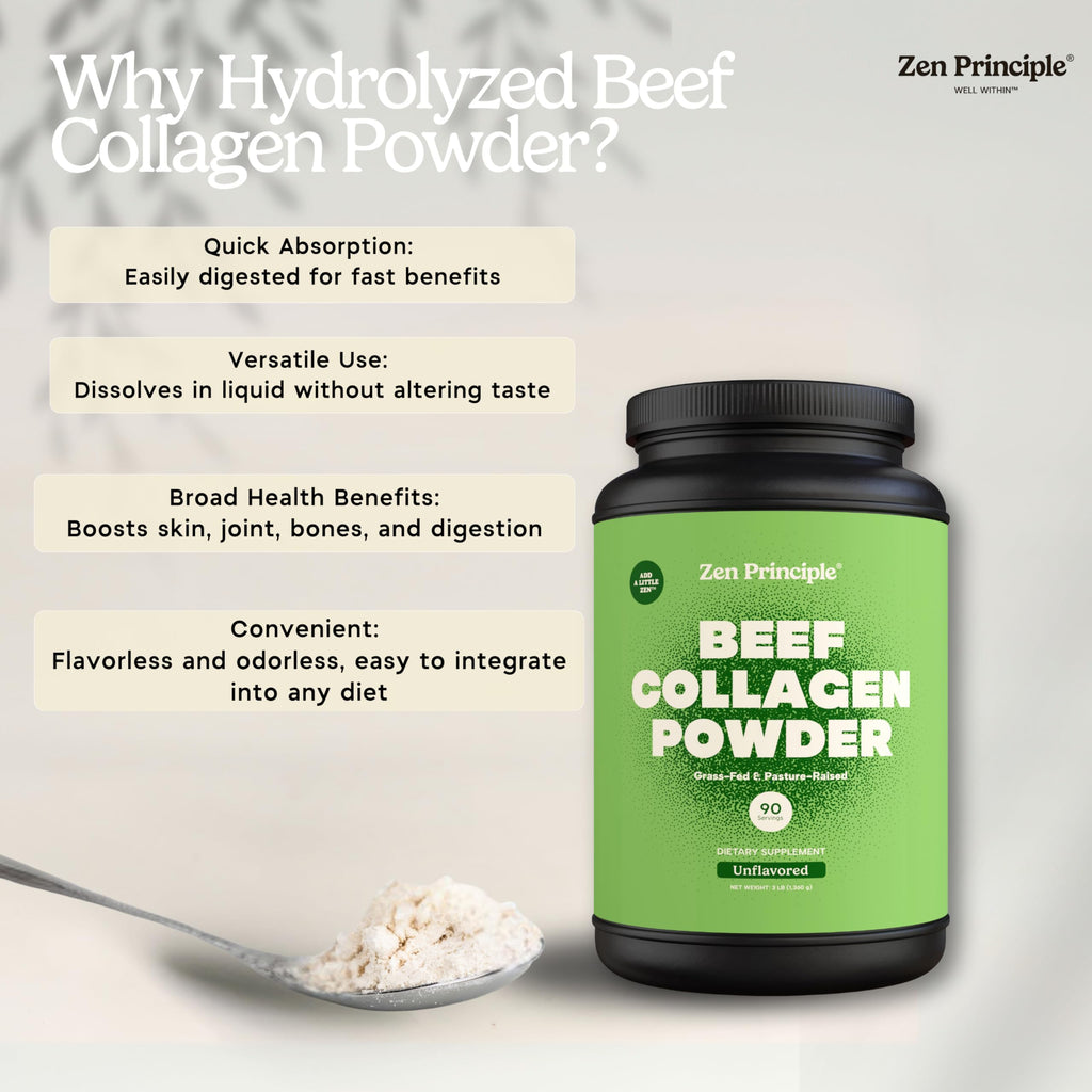 Grass-Fed Hydrolyzed Collagen Peptides 3 lb P393
