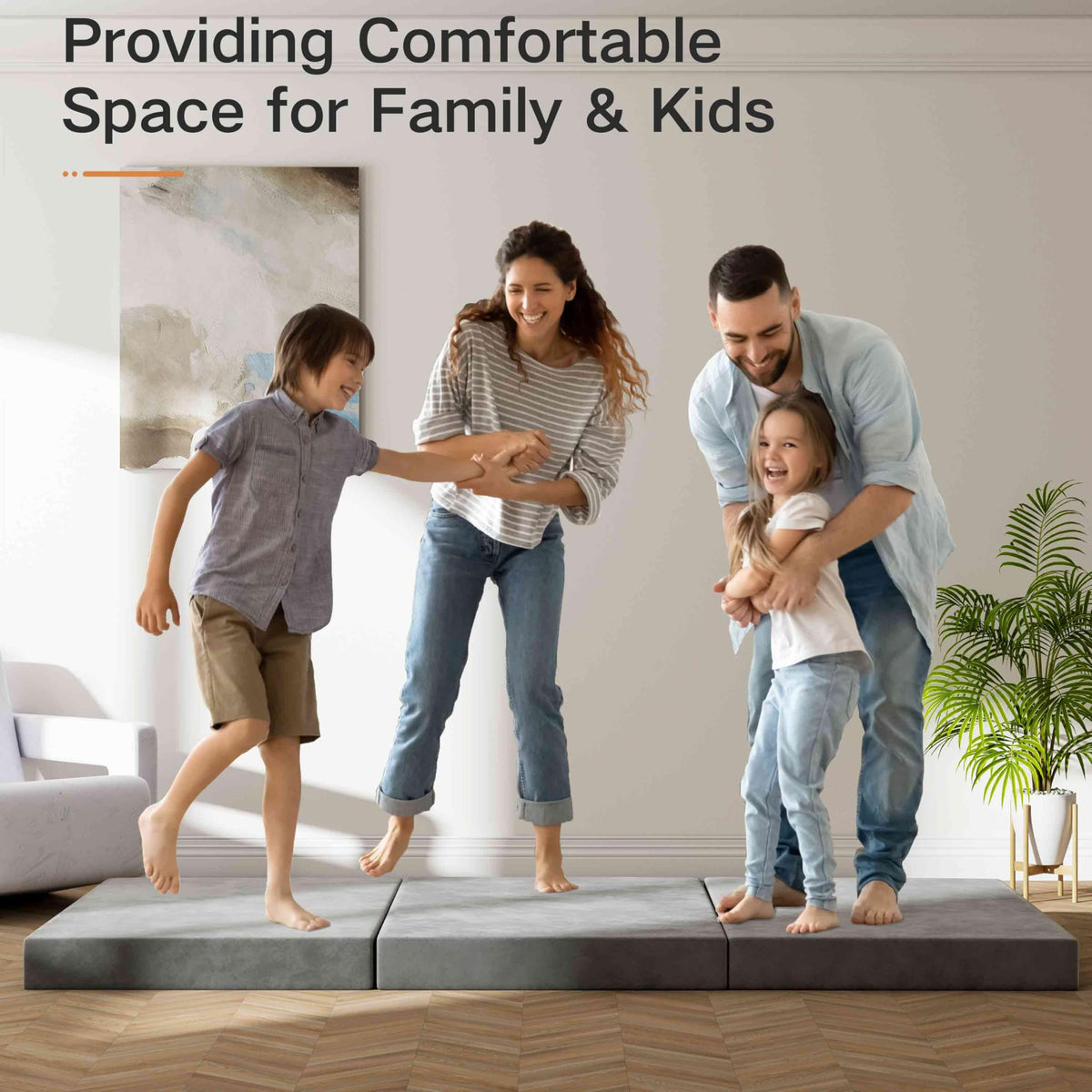 4 Inch Single Tri-Fold Mattress Topper N25890
