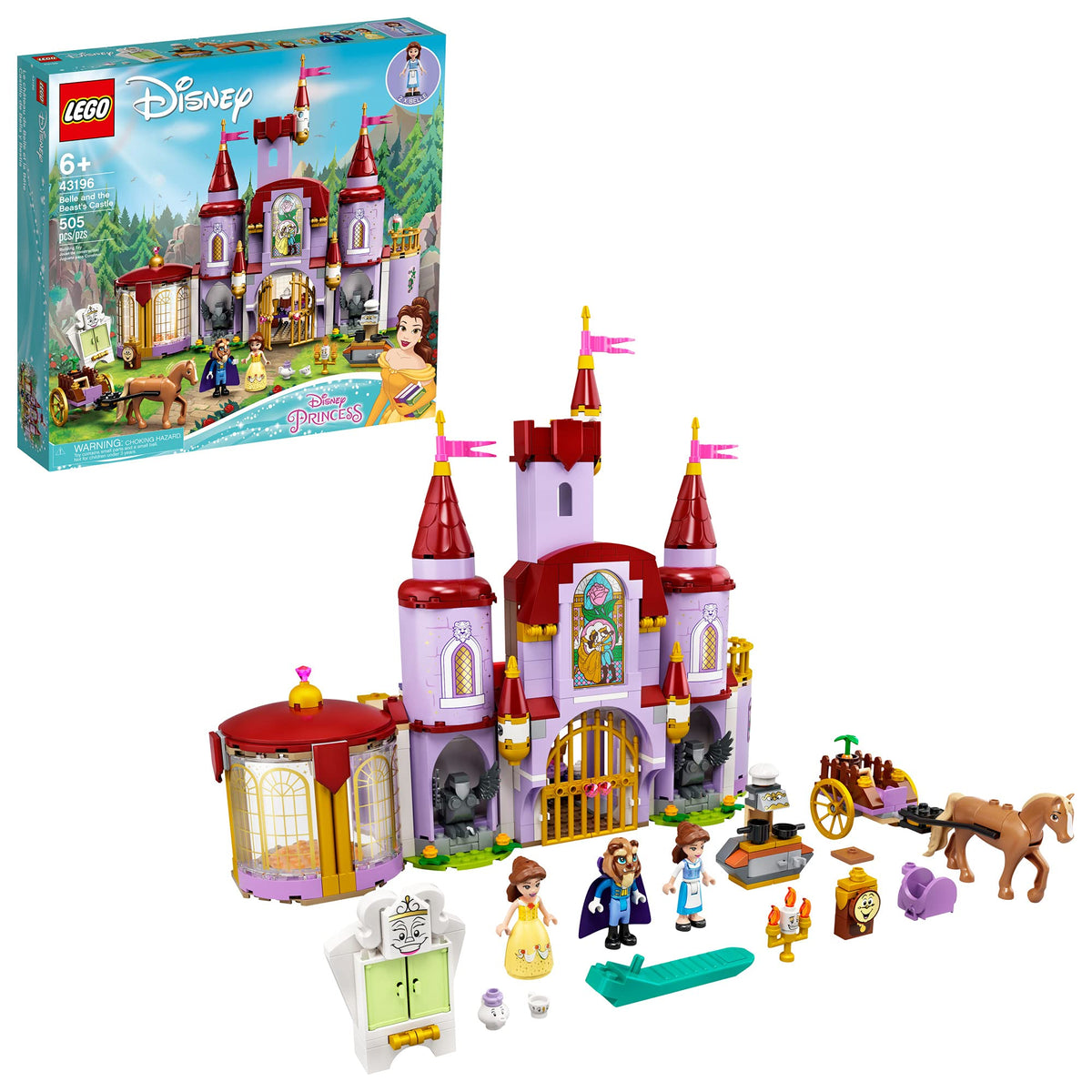 Building Toy with Horse Toy, Mini-Doll Figures, Plus Accessories Q752050