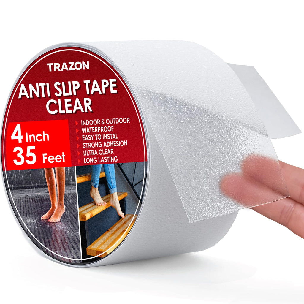 Clear Heavy Duty Anti Slip Tape 4In*35Ft K5768