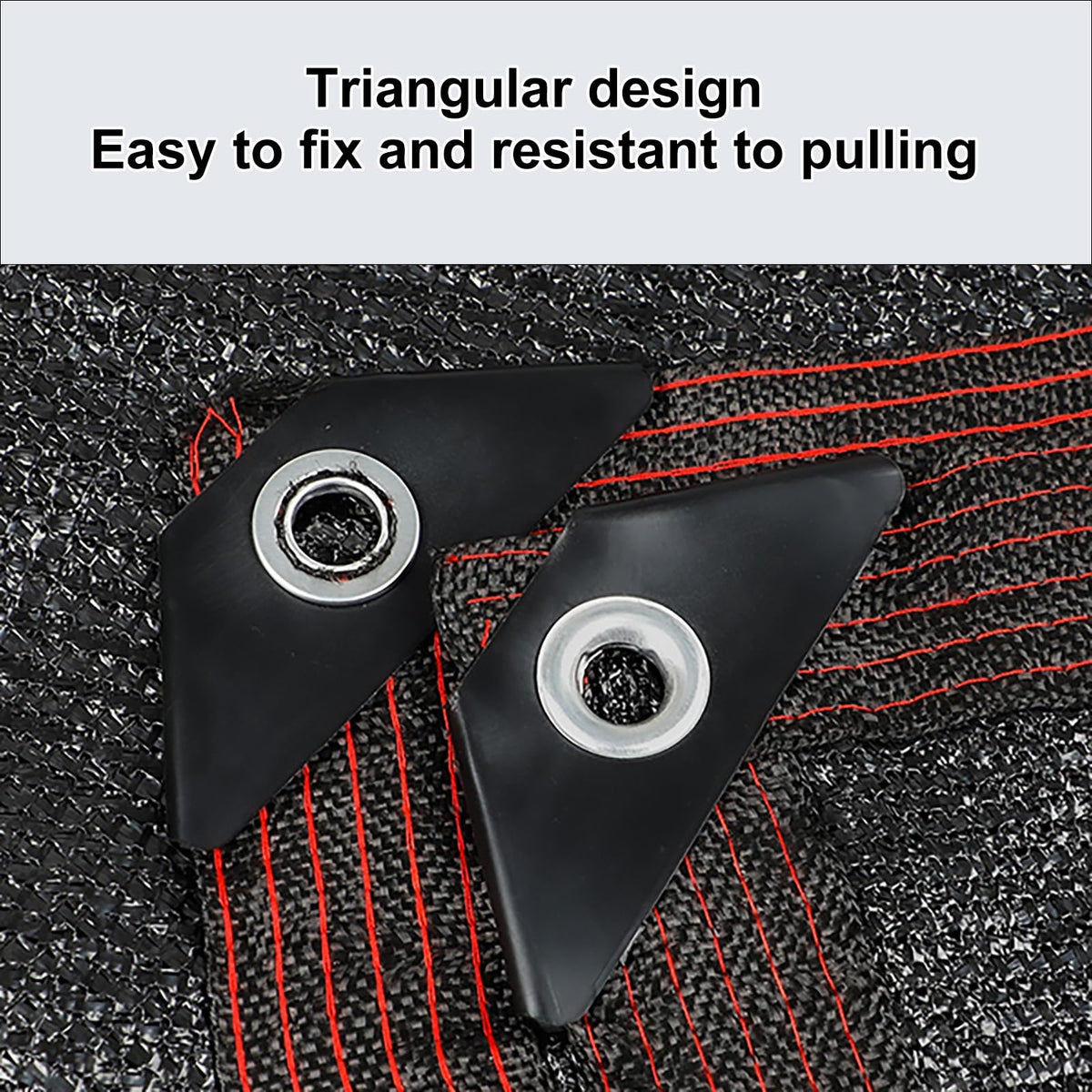 80-90% UV Protection Shade Cloth with Grommets 8x8m D697