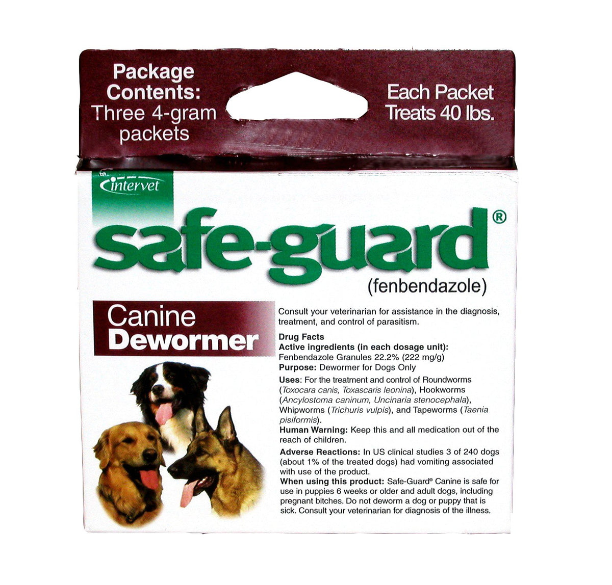 Canine Dewormer 4 gm A59870