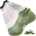8 Pairs Bamboo Viscose Ankle Socks J7702