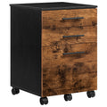 3 Drawer Wood File Cabinet P388251
