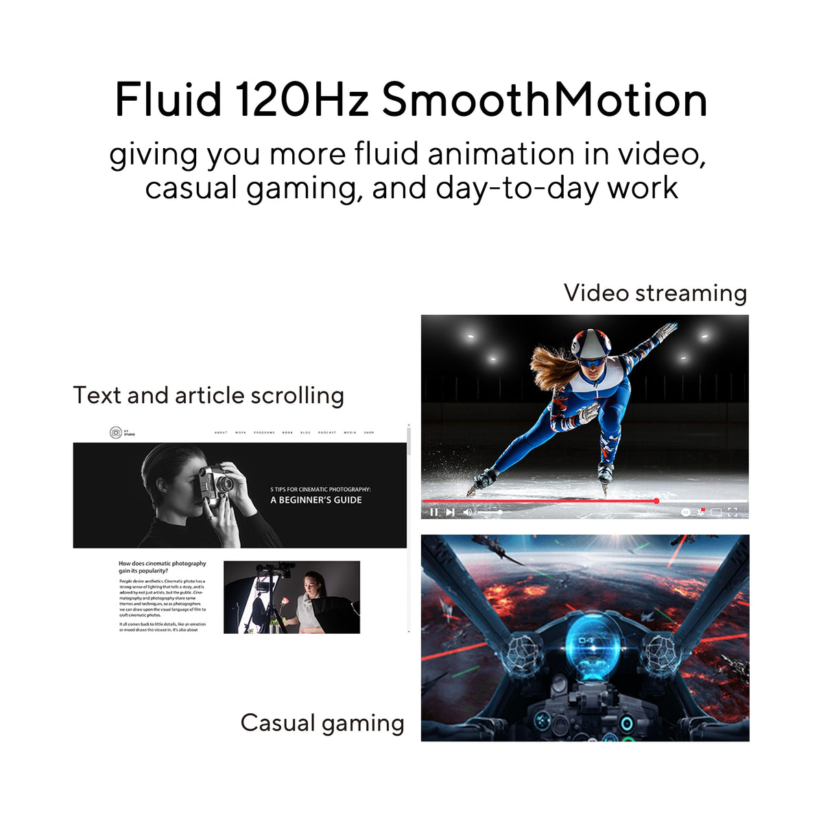 24" 1080P FHD 120Hz IPS Computer Monitor L2887