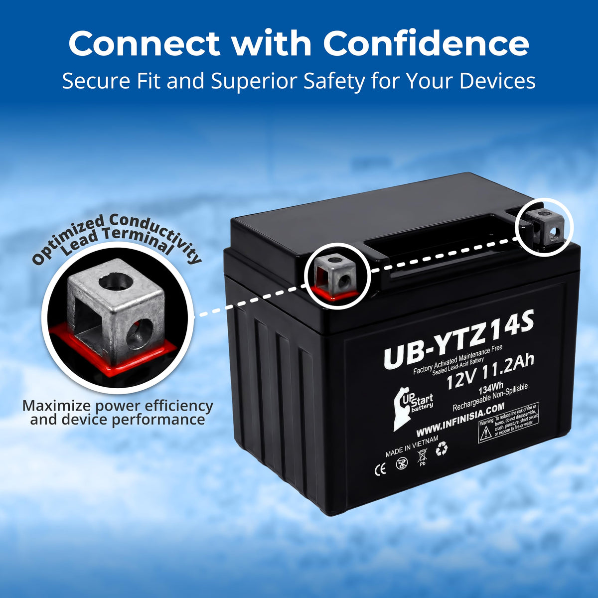 12V 11.2Ah Battery D457