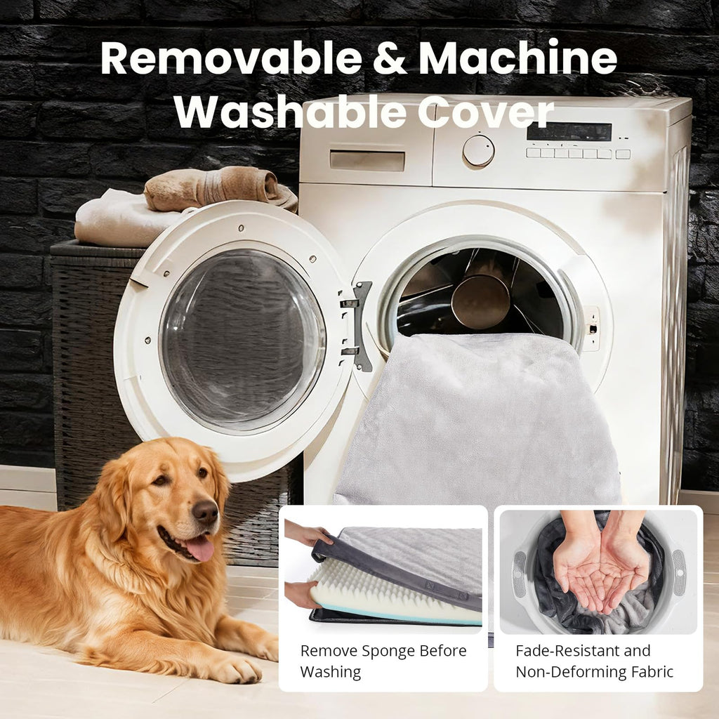 Large Reversible Memory Foam Dog Bed Y22857
