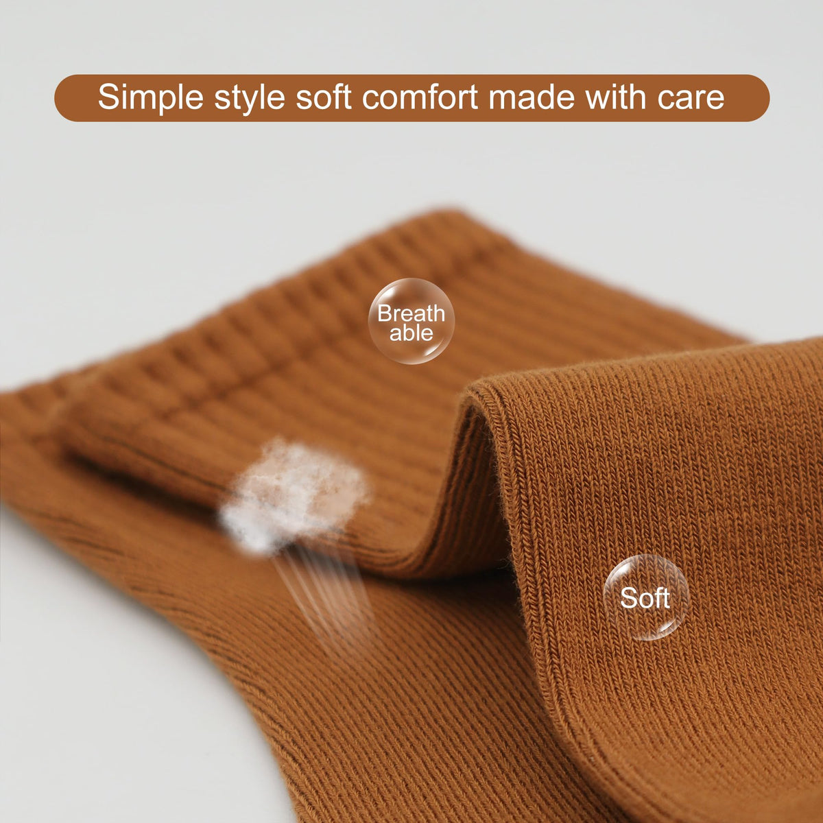 Viscose Bamboo Mini Crew Socks 5 Pairs E365