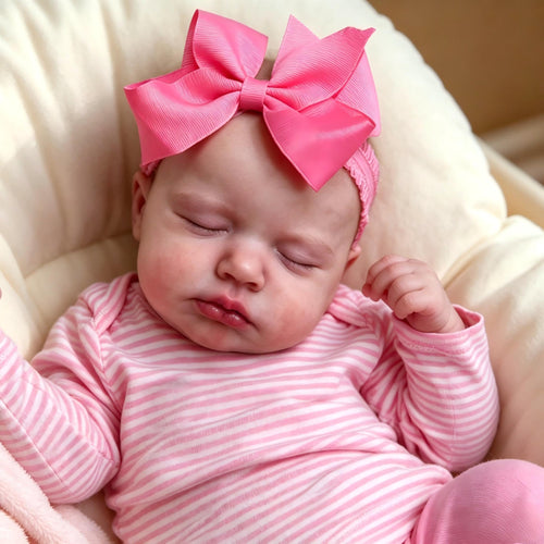 20 Inch Realistic Newborn Baby Dolls with Pink Clothes L98321