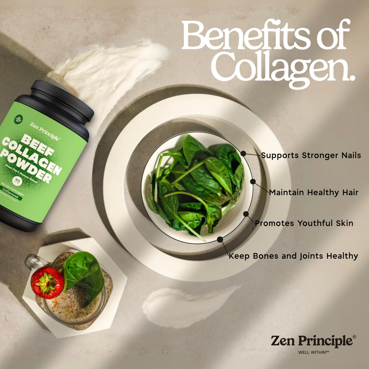 Grass-Fed Hydrolyzed Collagen Peptides 3 lb P393