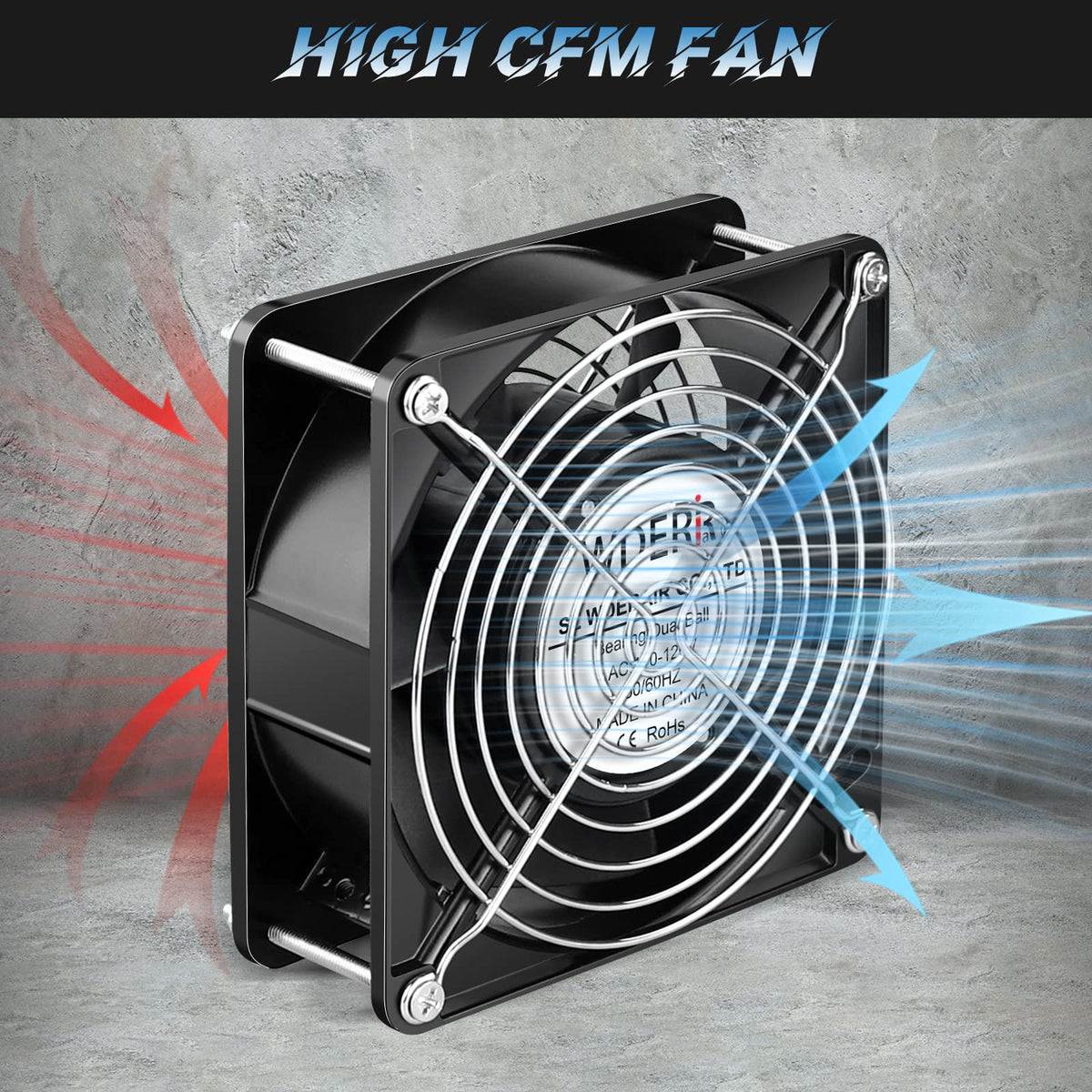 110V 120mm AC Axial Cooling Fan C32457