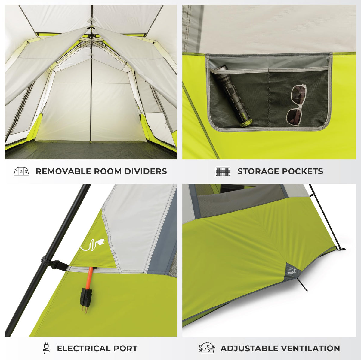 Instant Cabin Tents J3057