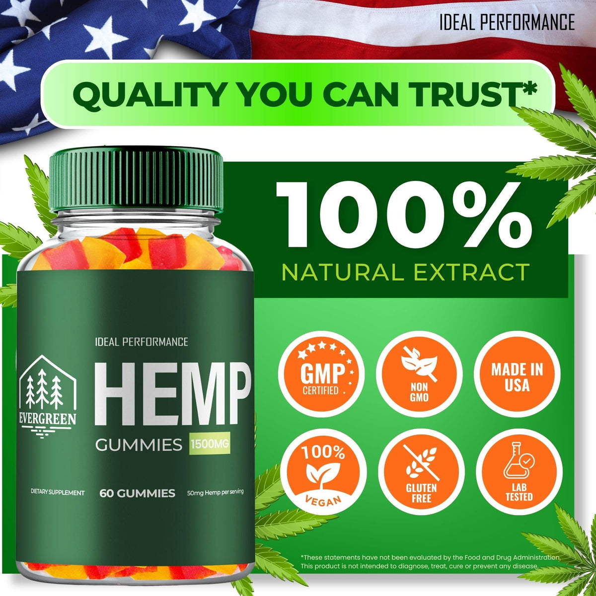 60 Gummies Hemp Gummies J583998