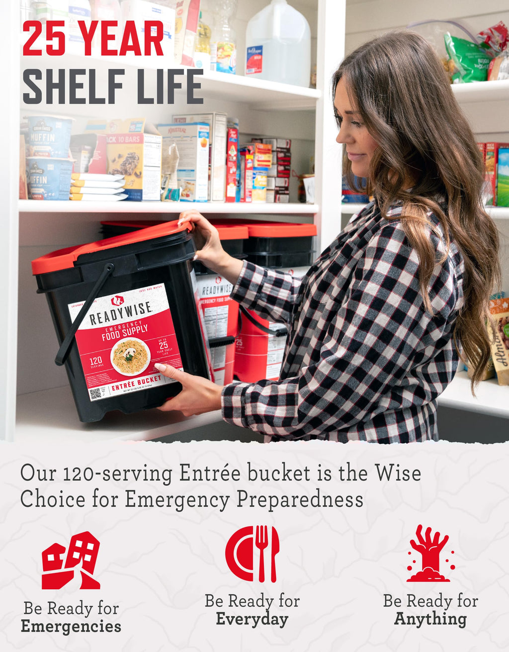 Emergency Survival Food Supply 120 Serving D804340