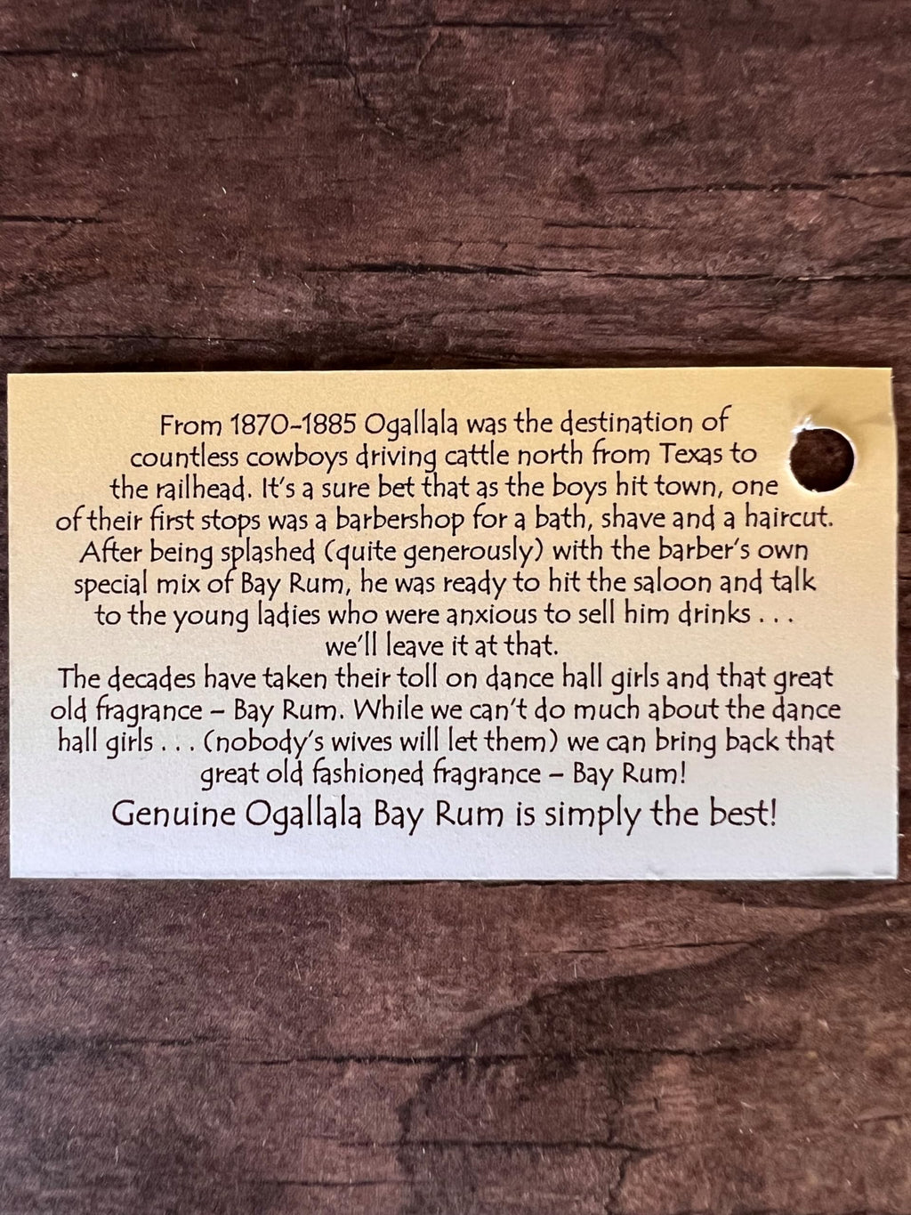8 oz Bay Rum & Sandalwood Aftershave S444