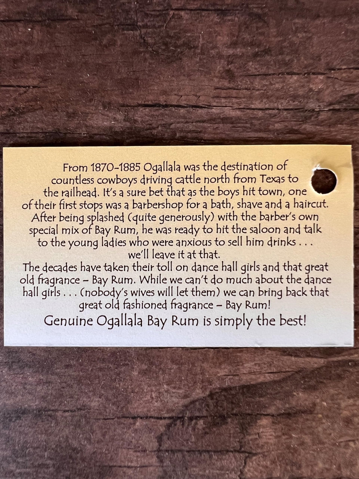 8 oz Bay Rum & Sandalwood Aftershave S444