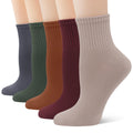 Viscose Bamboo Mini Crew Socks 5 Pairs E365